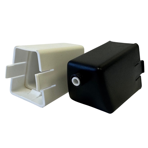 Black Nozzle Sachet Housing with Glass Insert