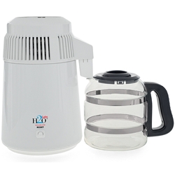 Classic White UK Model 300E Water Distiller with Glass Carafe Thumbnail